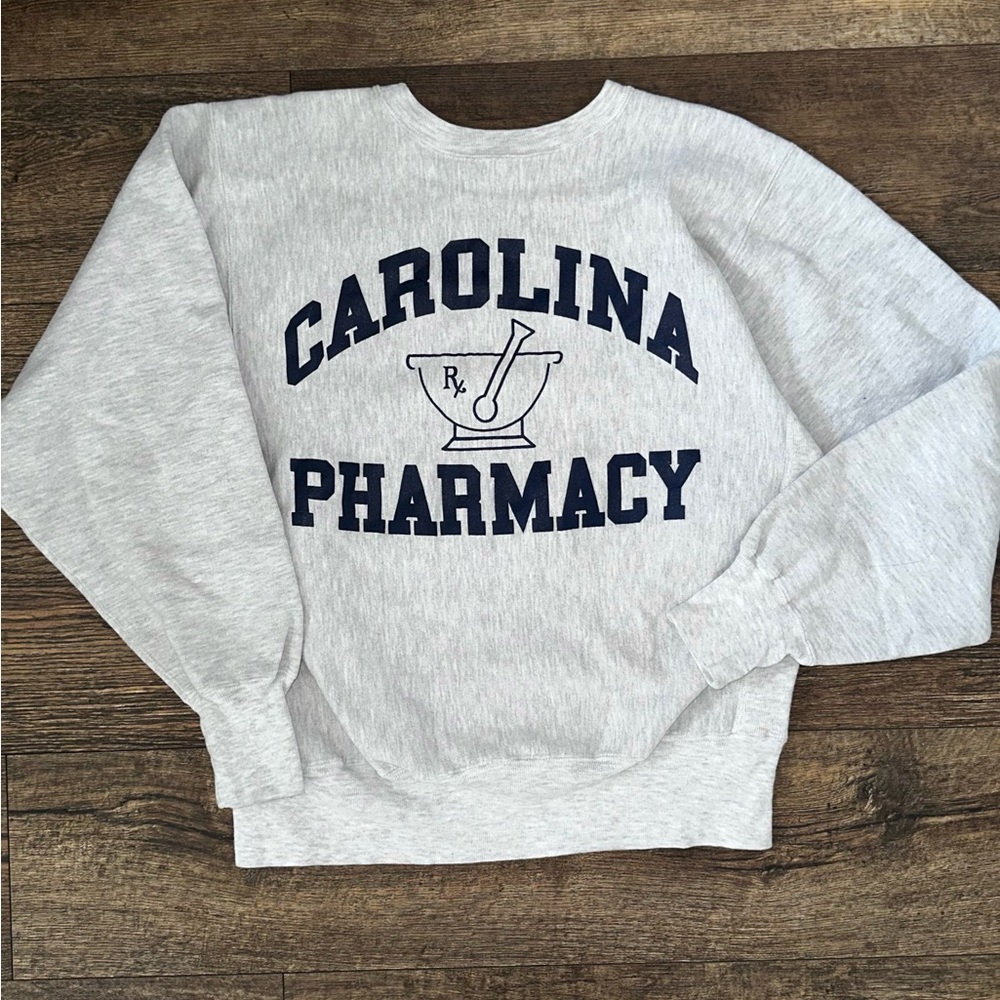 Vintage 90s Champion University Of Carolina Reverse Weave Sweatshirt Large